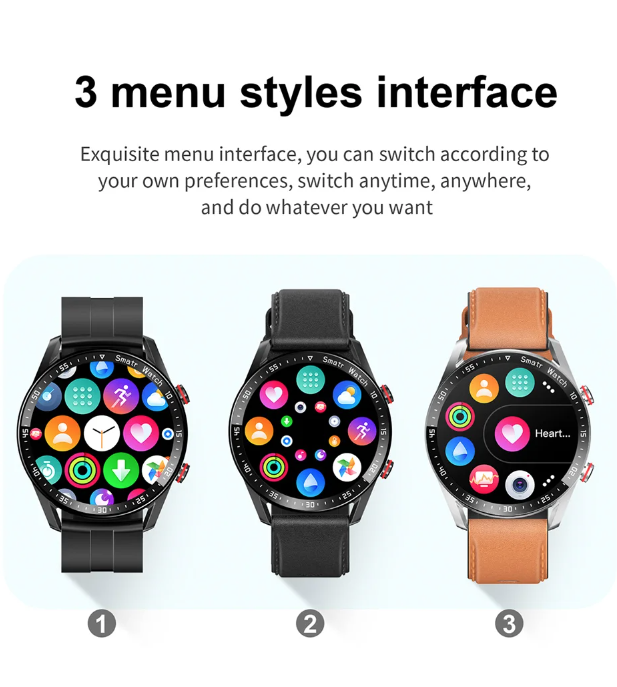 HW20 ECG+PPG Bluetooth-Anruf Smartwatch