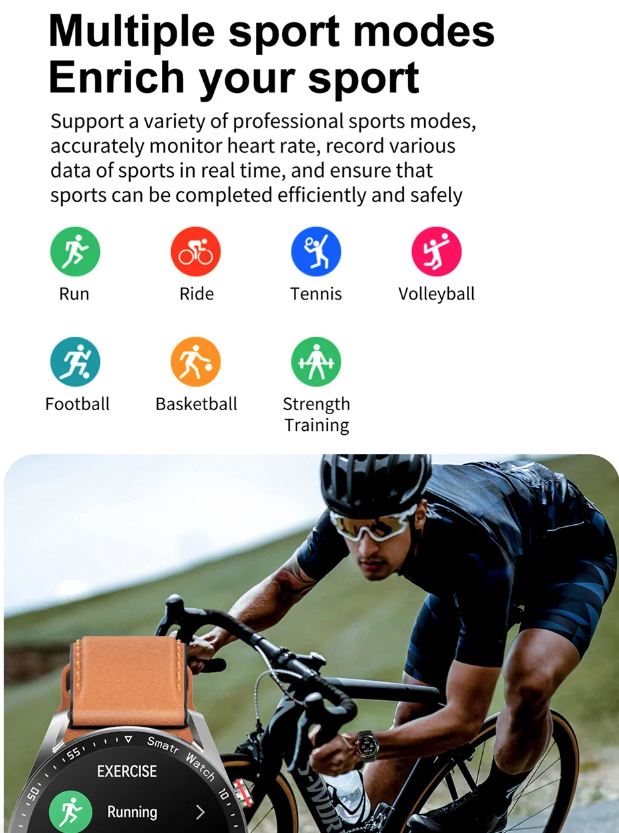 HW20 ECG+PPG Bluetooth-Anruf Smartwatch