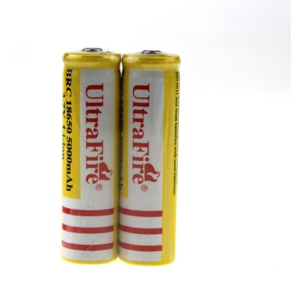 UltraFire BRC 18650 5000mAh wiederaufladbarer Akku für Outdoor-Enthusiasten, Schnellladung, langanhaltende Leistung