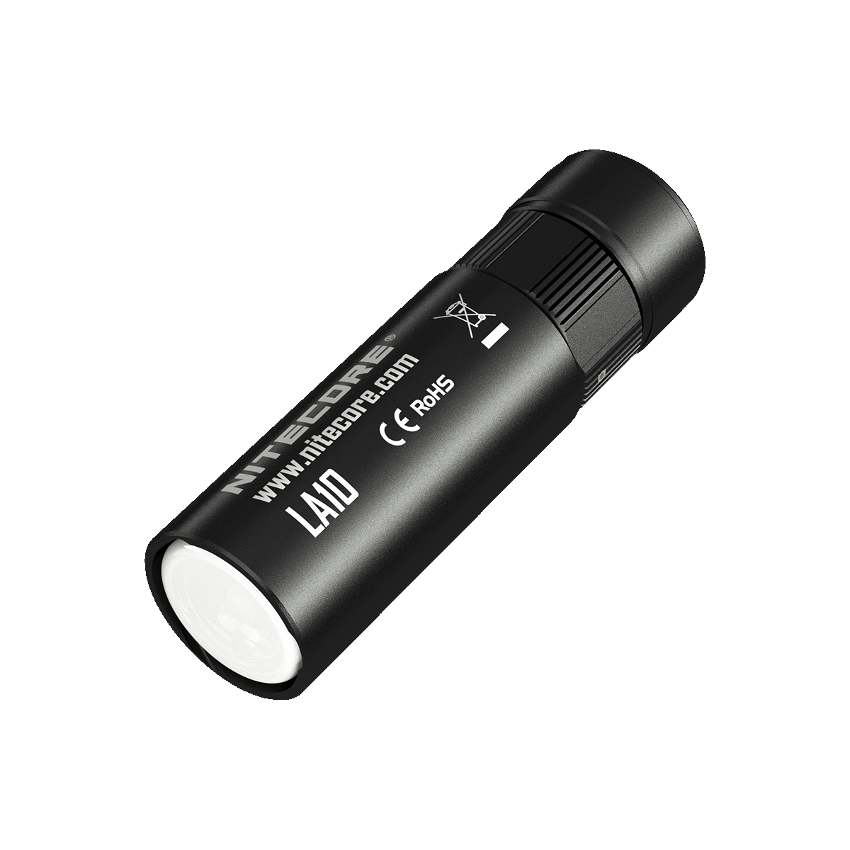 Nitecore LA10 Mini EDC Taschenlampe 135 Lumen Premium Nichia XP-G2 S3 LED Twist-to-Activate Design Camping