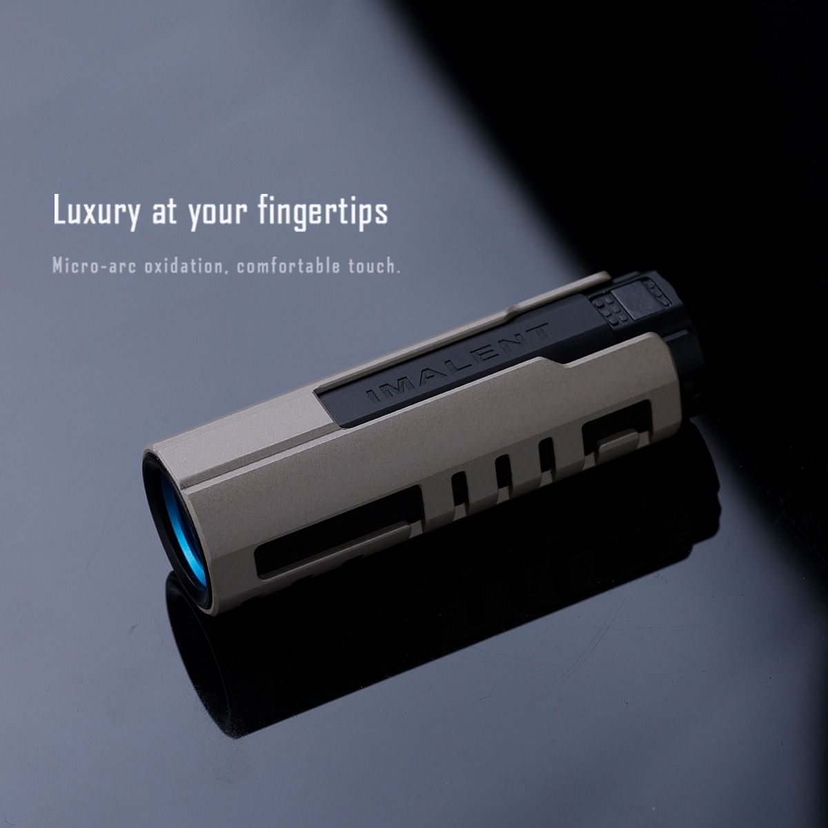 IMALENT LD35 Mini EDC Taschenlampe 1200 Lumen | USB-C wiederaufladbar & Robust für Outdoor, Alltag