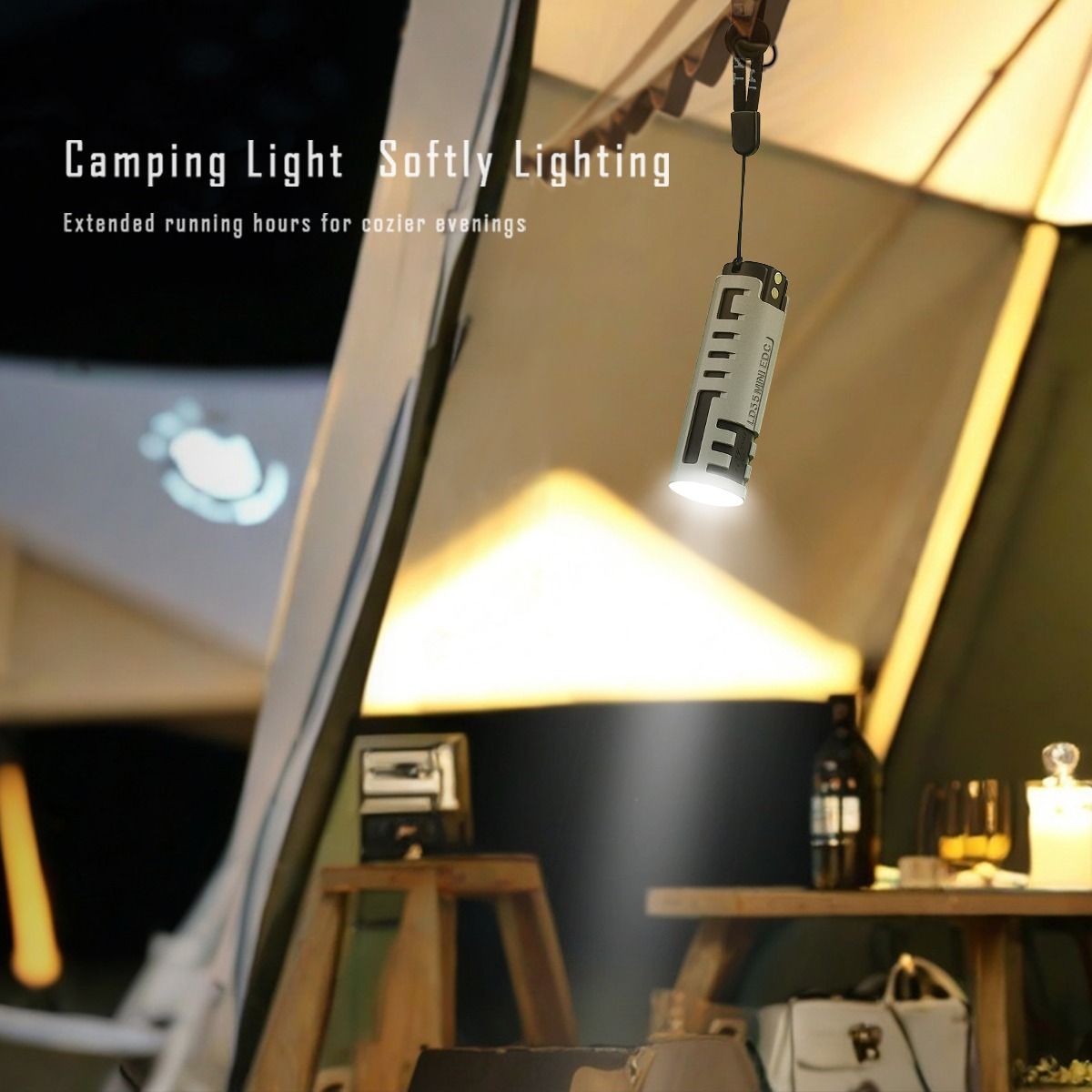 IMALENT LD35 Mini EDC Taschenlampe 1200 Lumen | USB-C wiederaufladbar & Robust für Outdoor, Alltag