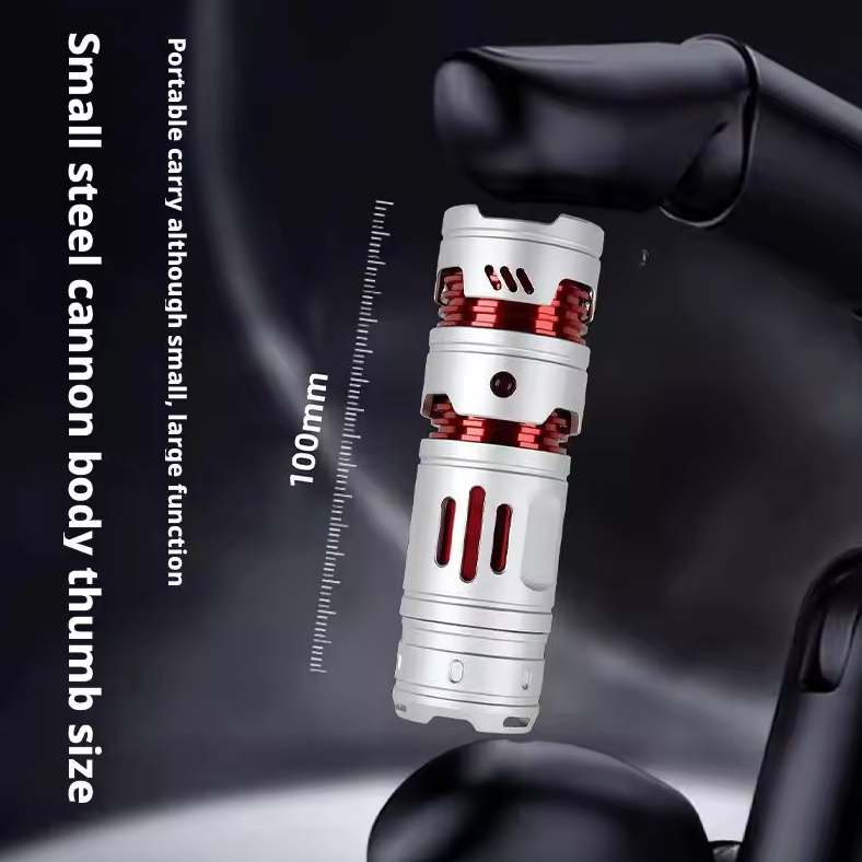 Mini-EDC-Taschenlampe: USB-wiederaufladbar, tragbar & Notlicht. Perfekt für Camping & Wandern!