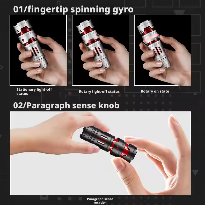 Mini-EDC-Taschenlampe: USB-wiederaufladbar, tragbar & Notlicht. Perfekt für Camping & Wandern!