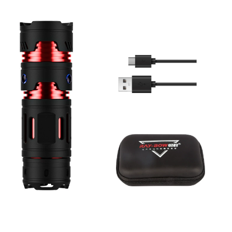 Mini-EDC-Taschenlampe: USB-wiederaufladbar, tragbar & Notlicht. Perfekt für Camping & Wandern!