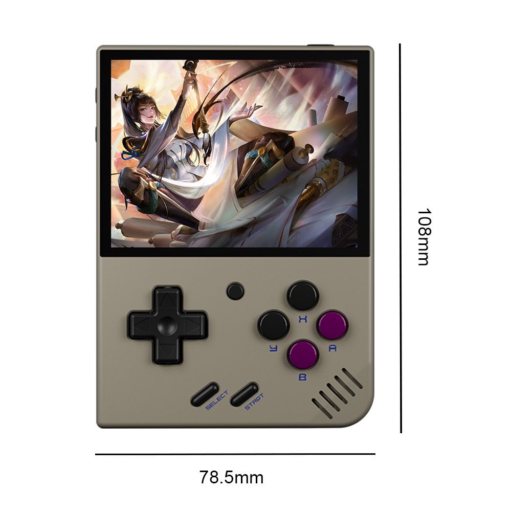 MIYOO Mini Plus Tragbare Retro-Handheld-Konsole mit 3.5 Zoll IPS Display für nostalgisches Gaming unterwegs