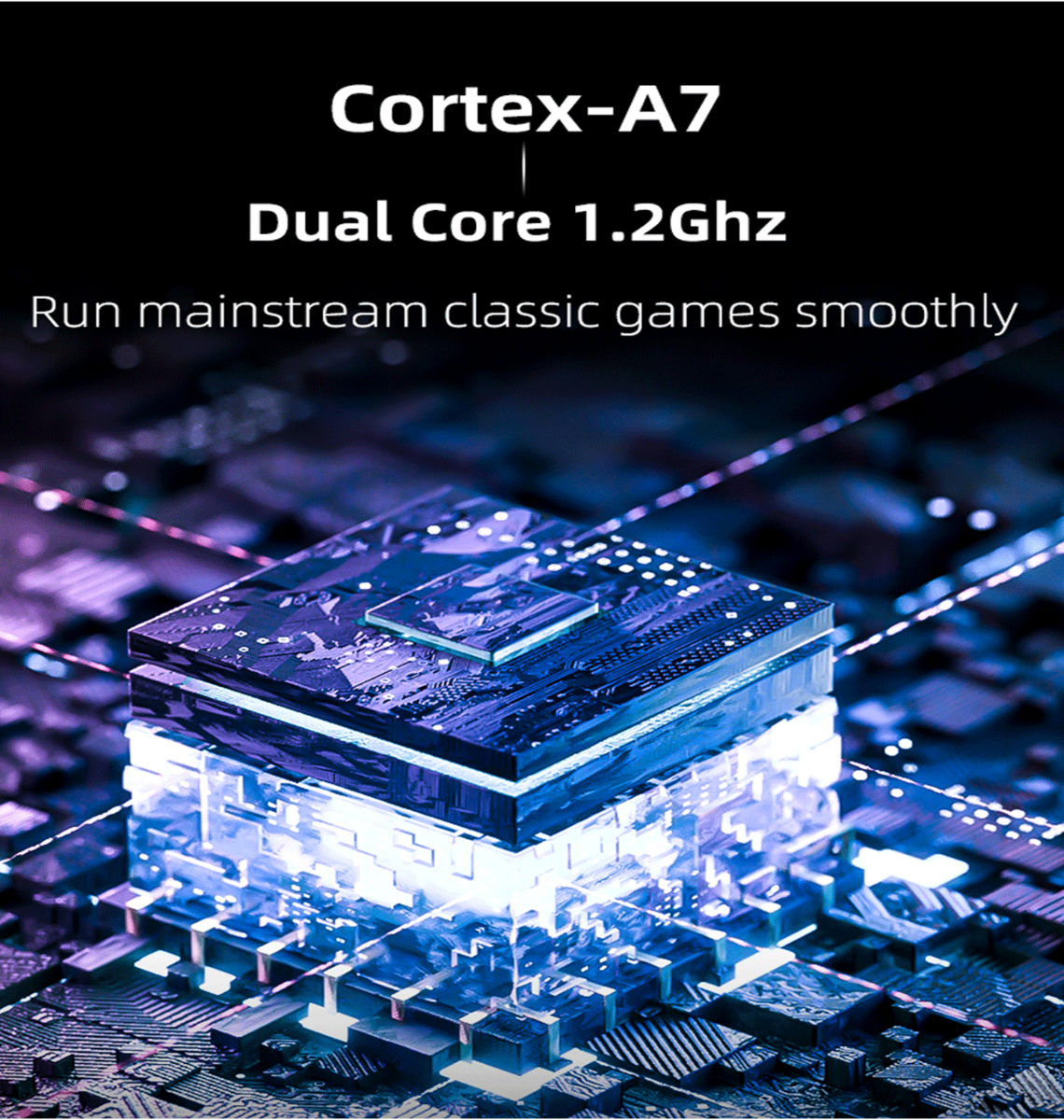 MIYOO Mini Plus Tragbare Retro-Handheld-Konsole mit 3.5 Zoll IPS Display für nostalgisches Gaming unterwegs