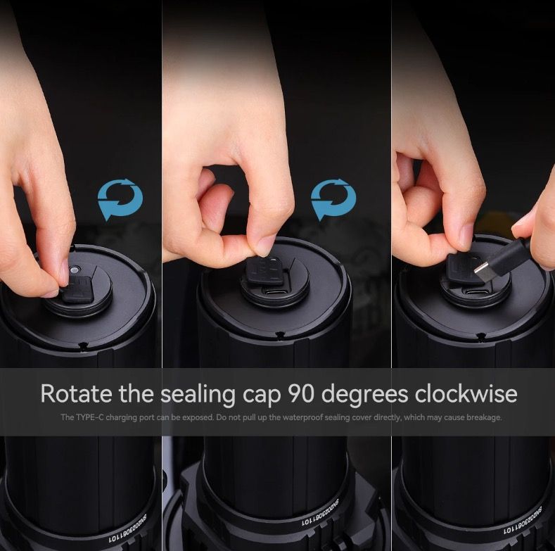 IMALENT MS32 200000 Lumen LED Taschenlampe Hochleistungstaschenlampe für Abenteuerbeleuchtung und Nachtschichtarbeit