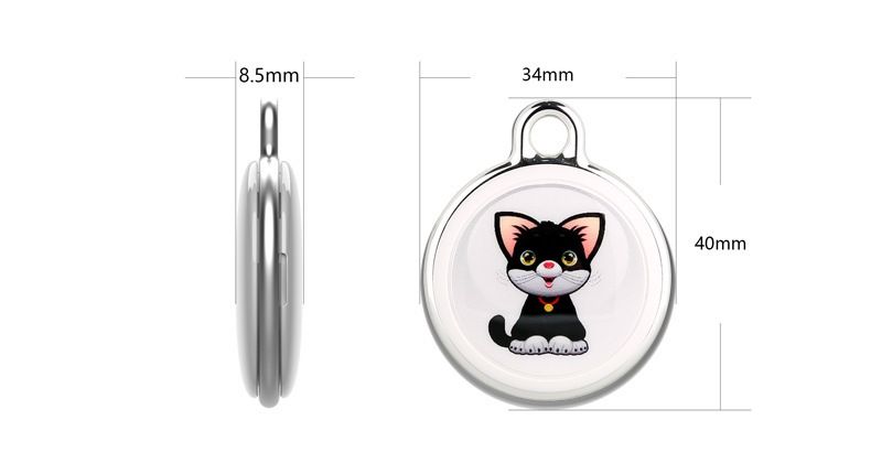 Innovativer Hundetracker Airtag-Hundehalsband Echtzeit-Standort Bluetooth-Tracking Haustierbesitzer-Essentials