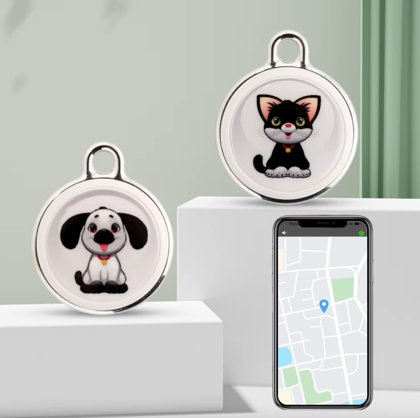 Innovativer Hundetracker Airtag-Hundehalsband Echtzeit-Standort Bluetooth-Tracking Haustierbesitzer-Essentials