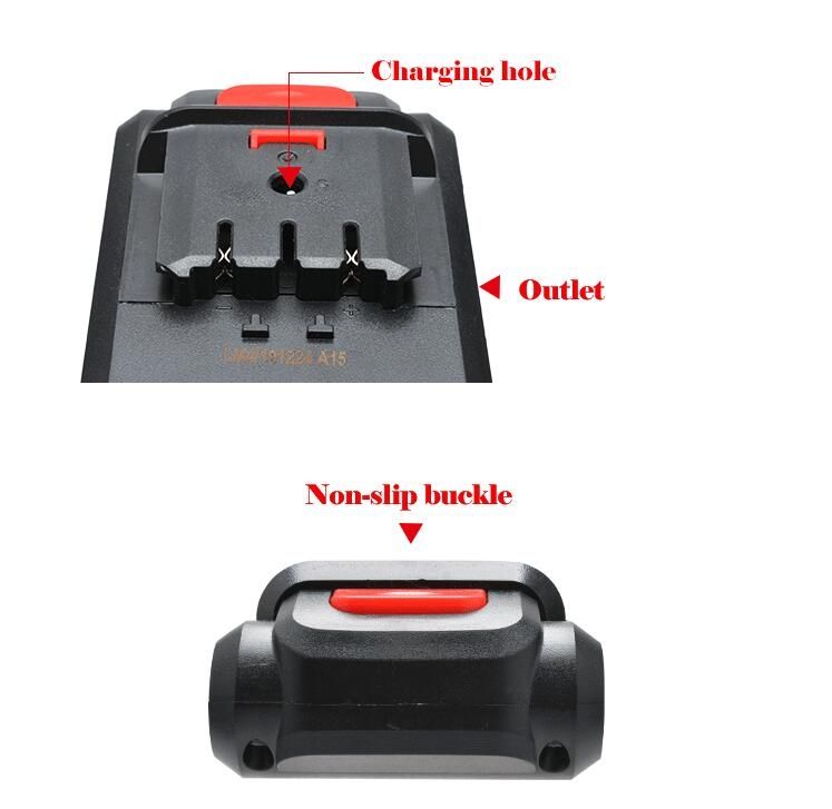 21V Lithium-Batterie für Elektro-Bohrschrauber, vielseitiger Li-Ion-Akku für DIY, schnelles Laden, zuverlässig