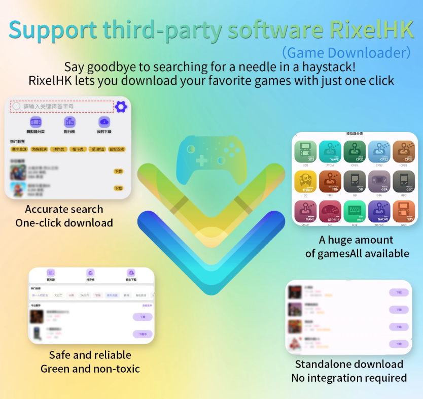 ANBERNIC RG40XX H Handheld-Spielkonsole: Linux 64-Bit, 4.0 Zoll IPS, Retro-Gaming pur!