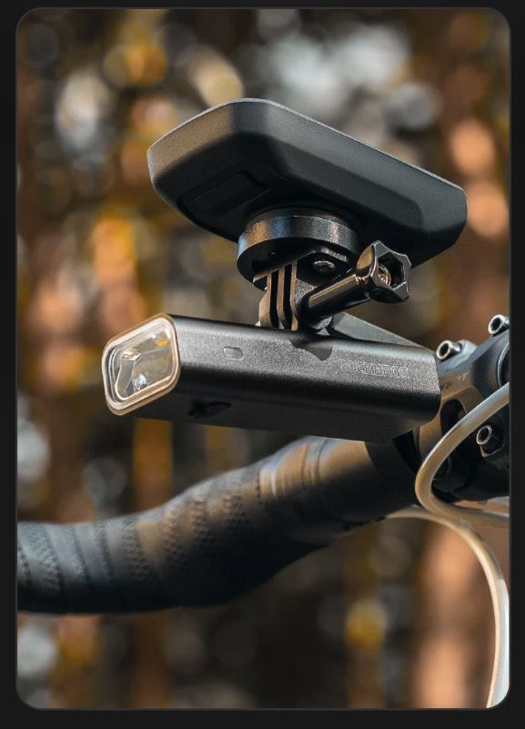 ROCKBROS RHL-1000LUMEN Fahrrad-Frontlicht 1000 Lumen Aluminiumlegierung regendicht Typ-C wiederaufladbar