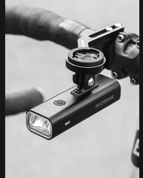 ROCKBROS RHL-1000LUMEN Fahrrad-Frontlicht 1000 Lumen Aluminiumlegierung regendicht Typ-C wiederaufladbar