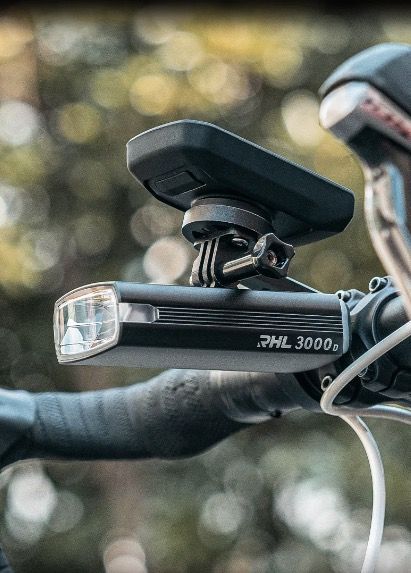 ROCKBROS RHL3000 Fahrradlicht 3000 Lumen wasserdicht MTB Rennrad Fahrradzubehör wiederaufladbar Aluminium