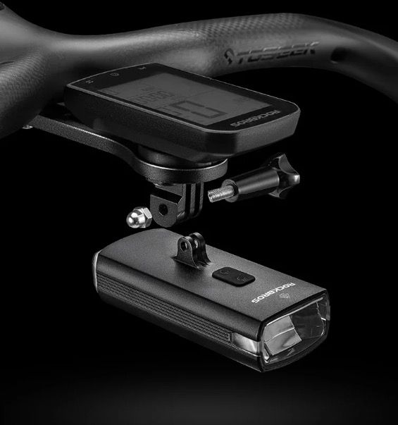 ROCKBROS RHL3000 Fahrradlicht 3000 Lumen wasserdicht MTB Rennrad Fahrradzubehör wiederaufladbar Aluminium