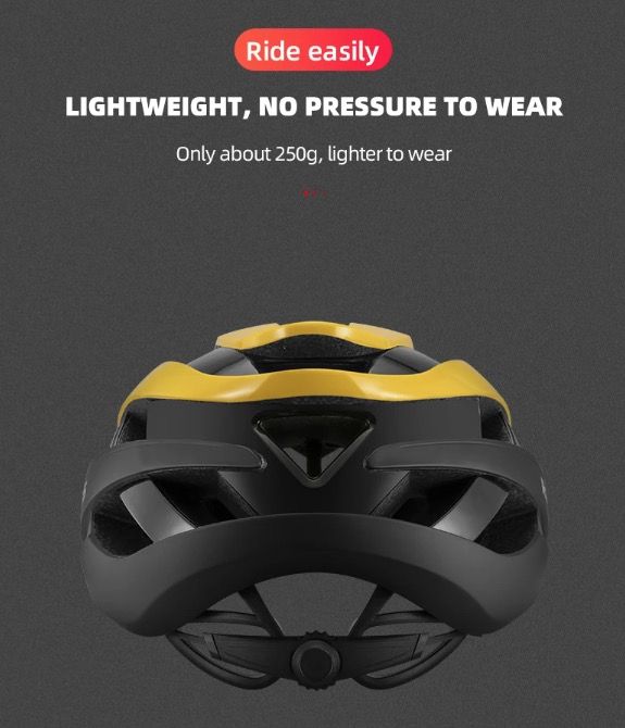 ROCKBROS Fahrradhelm Ultralight Cycling Helm Anti-Schweiß-Technologie Stoßfest für Outdoor-Sport