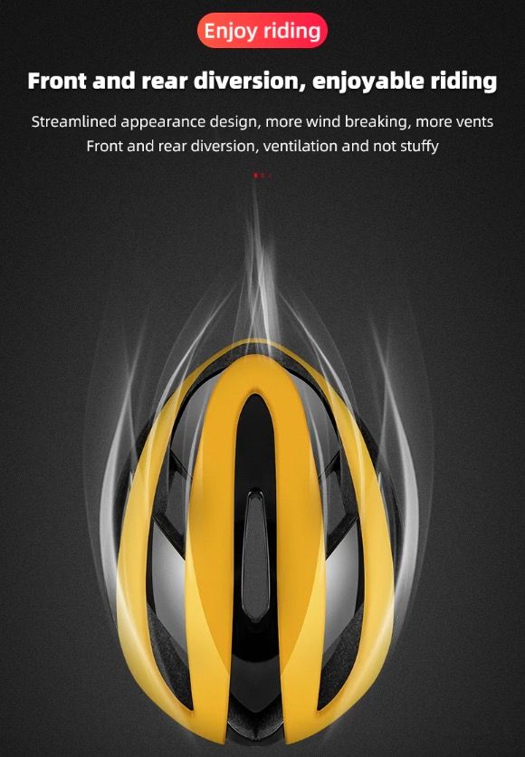 ROCKBROS Fahrradhelm Ultralight Cycling Helm Anti-Schweiß-Technologie Stoßfest für Outdoor-Sport