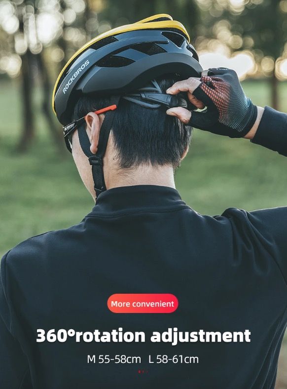 ROCKBROS Fahrradhelm Ultralight Cycling Helm Anti-Schweiß-Technologie Stoßfest für Outdoor-Sport