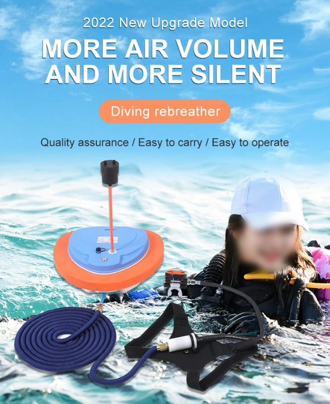 Tauchventilator Z270 Z500 wiederaufladbarer Atemregler für komfortable Unterwassererkundungen