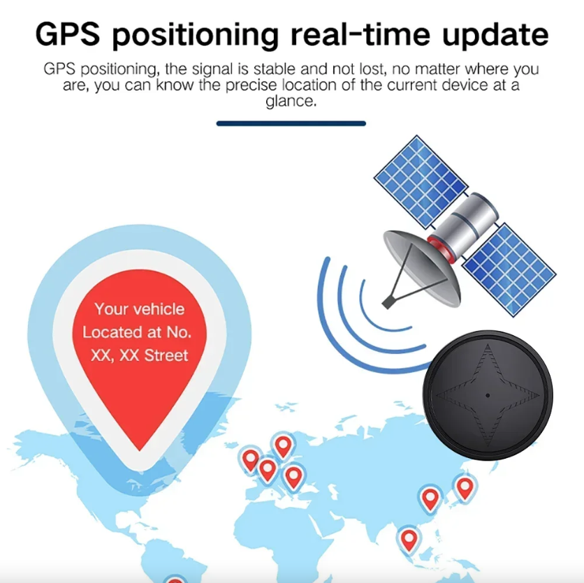 Mini GPS Tracker Starke Magnetische Halterung Auto Motorrad Lkw Tracker Fahrzeug Echtzeitverfolgung Ortungsgerät Anti-Verlust GPS Tracker