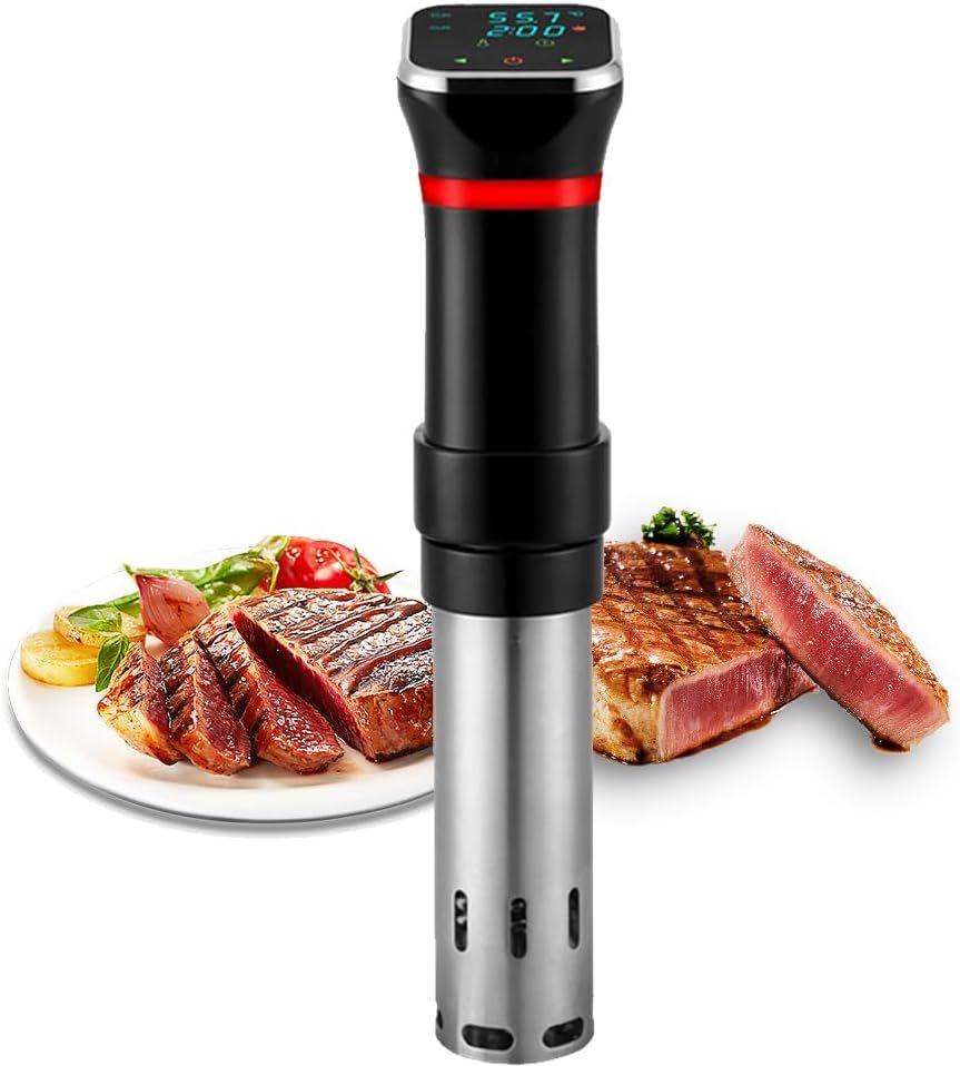Verbessern Sie das Kochen zu Hause mit dem Sous-Vide-Präzisionskocher – perfekt gegarte Gerichte jedes Mal.
