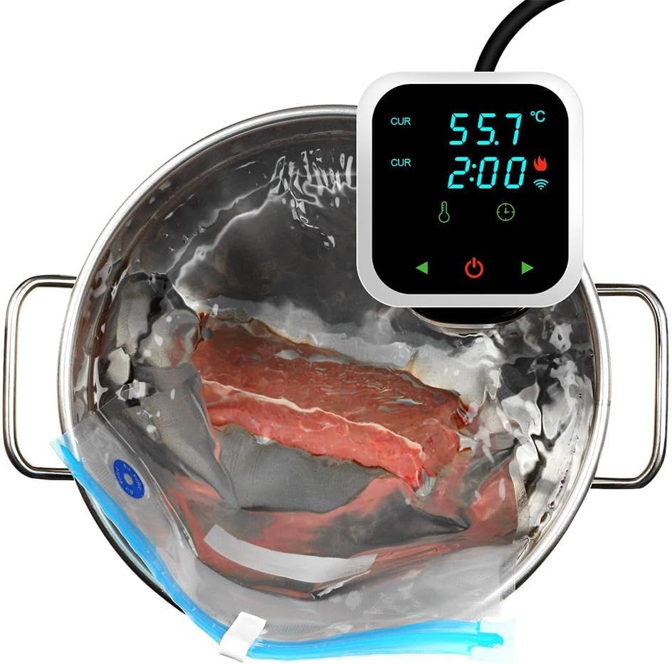 Verbessern Sie das Kochen zu Hause mit dem Sous-Vide-Präzisionskocher – perfekt gegarte Gerichte jedes Mal.