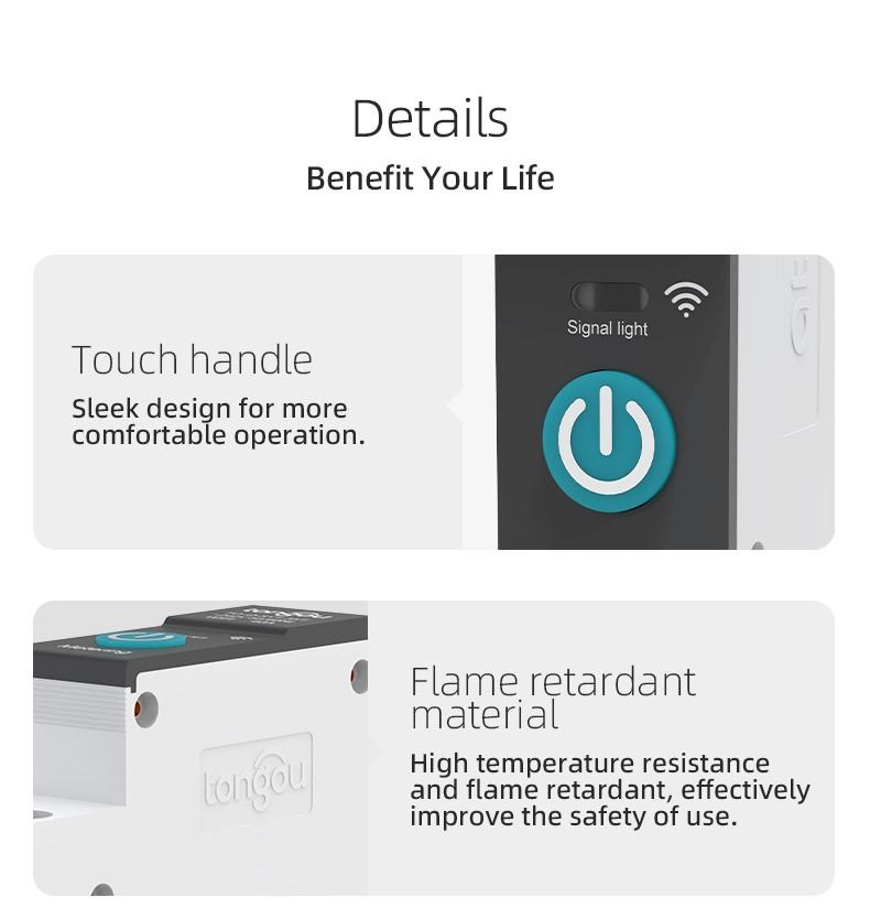 TUYA WIFI Smart Circuit Breaker für Smart Home kabelloser Fernschalter per APP TONGOU
