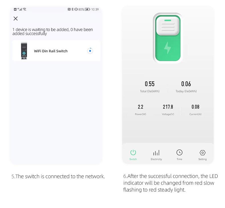 TUYA WIFI Smart Circuit Breaker für Smart Home kabelloser Fernschalter per APP TONGOU