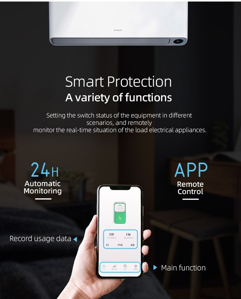 TUYA WIFI Smart Circuit Breaker für Smart Home kabelloser Fernschalter per APP TONGOU