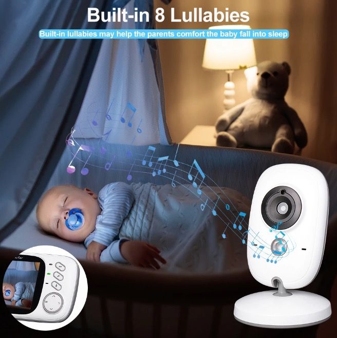 VB603 Video-Baby-Monitor mit Zwei-Wege-Audio und Nachtsicht – zuverlässiges Elternwerkzeug für die Sicherheit von Kleinkindern