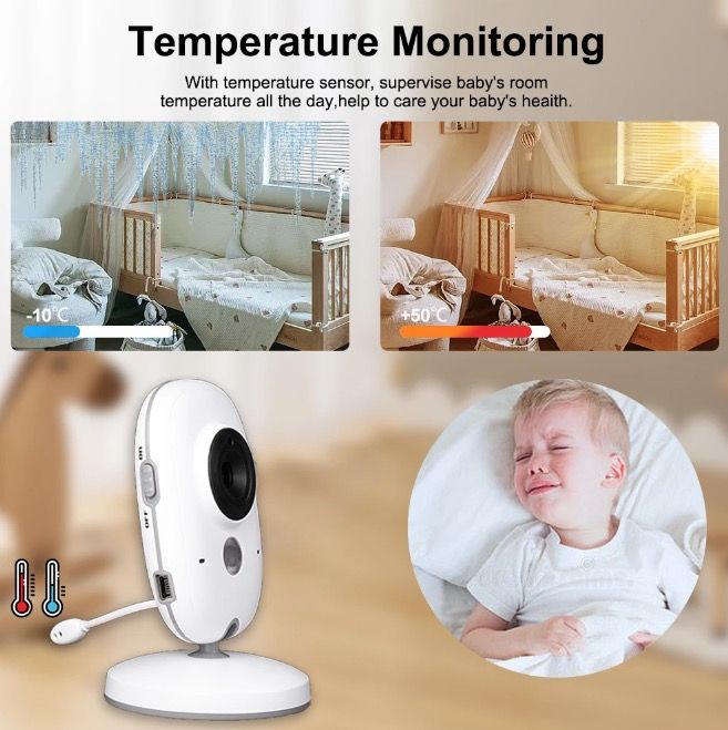 VB603 Video-Baby-Monitor mit Zwei-Wege-Audio und Nachtsicht – zuverlässiges Elternwerkzeug für die Sicherheit von Kleinkindern