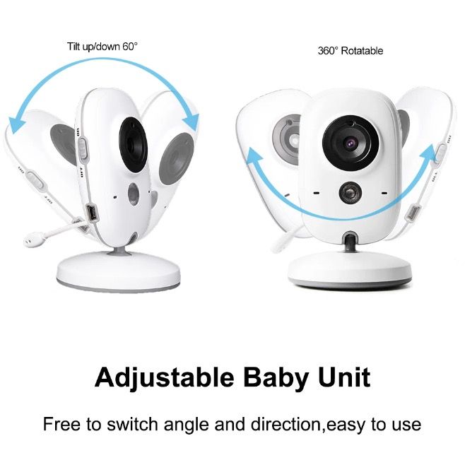 VB603 Video-Baby-Monitor mit Zwei-Wege-Audio und Nachtsicht – zuverlässiges Elternwerkzeug für die Sicherheit von Kleinkindern