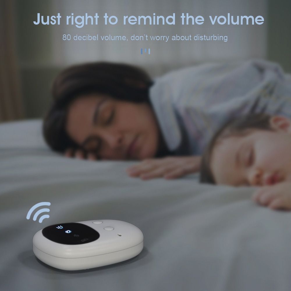 Kabelloser Bettnässeralarm für Baby, Erwachsene, Bettnässen-Alarm, Enuresis-Alarm, Nacht-Nässalarm, Baby, Kinder, Töpfchentraining
