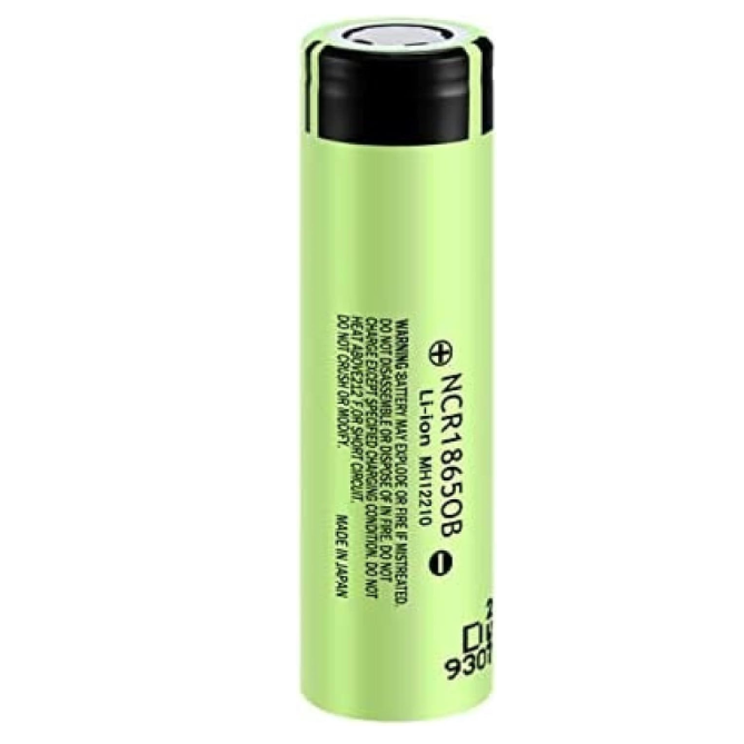 NCR18650B 3400mAh 18650 Lithium-Ionen wiederaufladbarer Akku