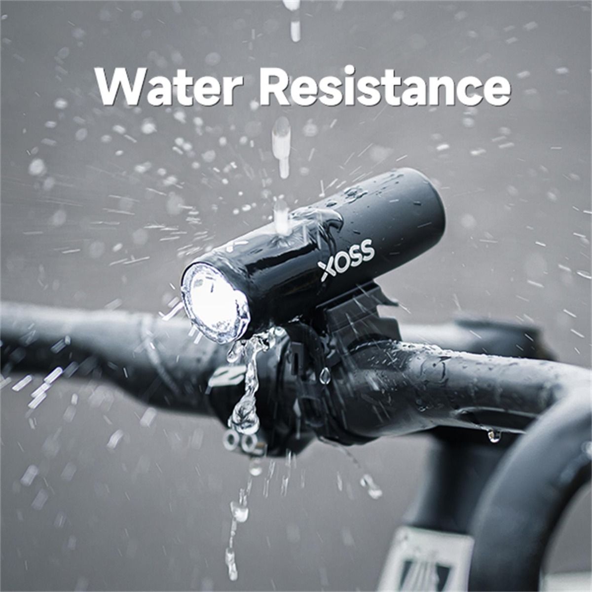 XOSS Fahrradlicht Frontscheinwerfer 800 Lm wasserdicht USB wiederaufladbar MTB Frontlampe Outdoor Fahrradzubehör