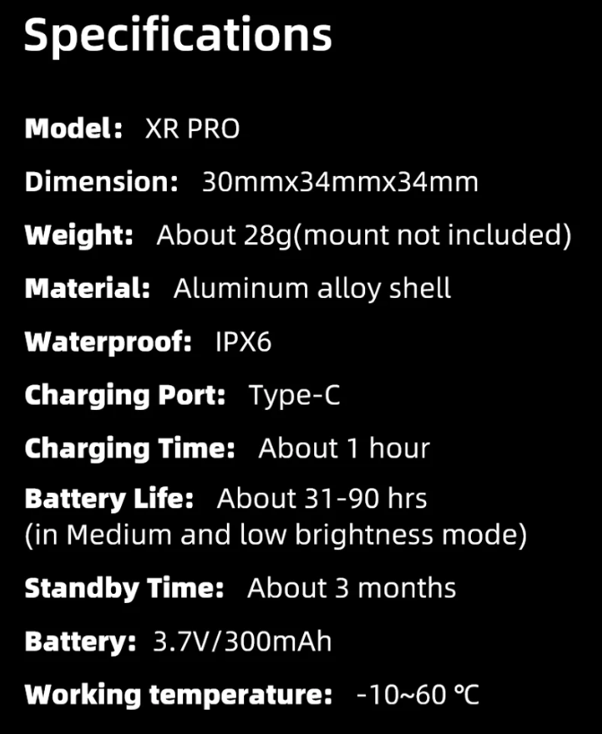 XOSS XR Pro Smartes Rücklicht mit automatischer Bremserkennung, USB-Aufladung und wasserfestem Design für Fahrradsicherheit